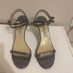 Jimmy Choo Sandals - 39.5. In excellent condition! (PLEASE READ DESCRIPTION!)